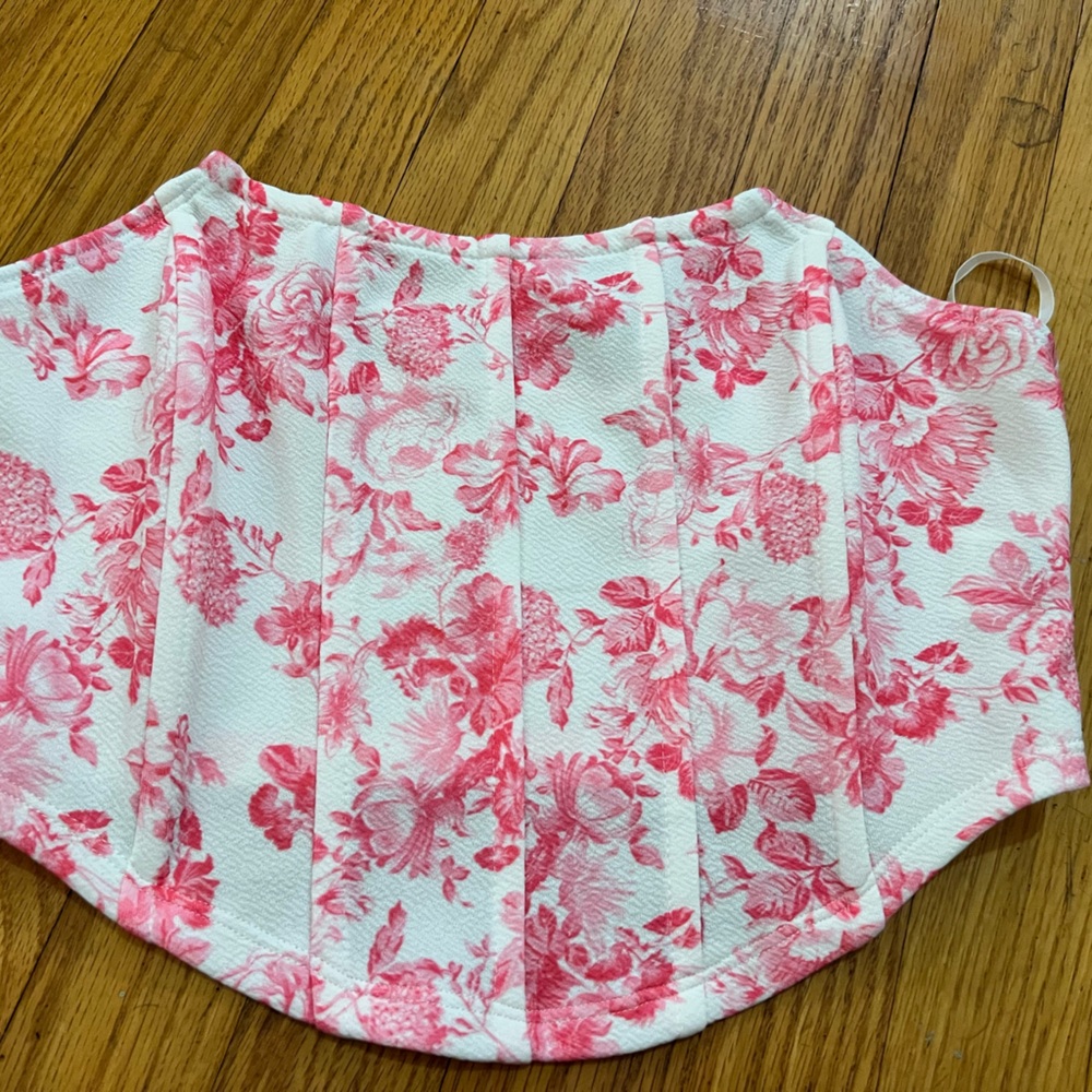 SHEIN Blue and White Sleeveless Top - Picture 4 of 11